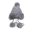 Winter Women's Knitted Hat with Beads and Fur Pom, Featuring a Velvet Lining, Large Fur Brim, and Warm Ear Protection.