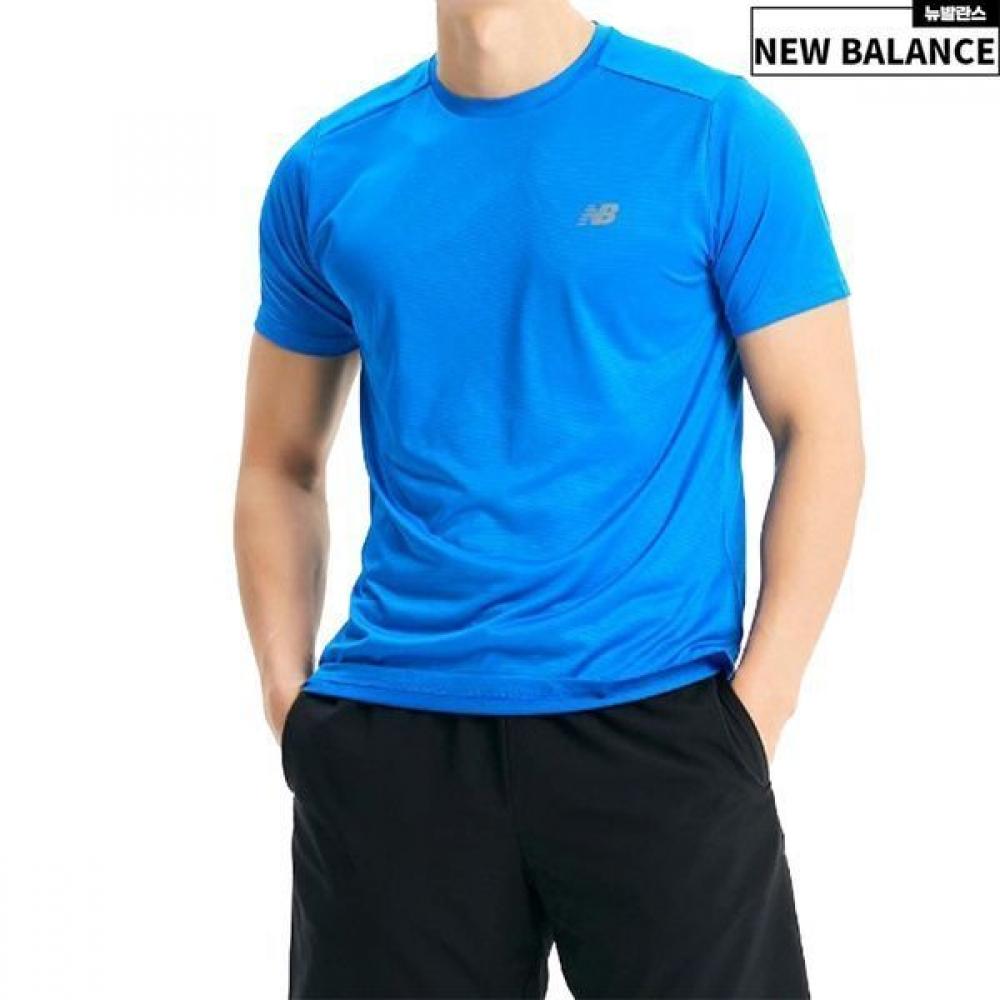 

New Balance Half Club Running T shirT Nbnee2p161 50 blue/110