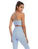 European-American Sports Yoga Set: Nude-Feel Bra & High-Waist Hip-Lift Pants
