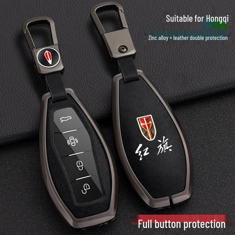 2023 Hongqi H5/H6/HS5 Men's Key Case for HS3 & HQ9 with EQM5 High-End Shell