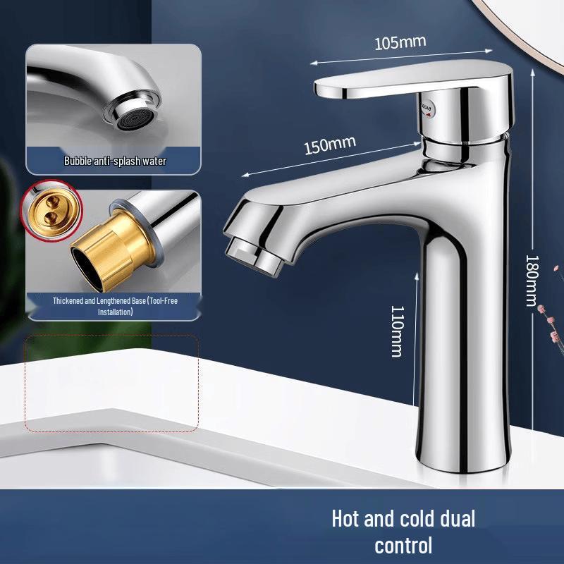 

TLXT Fei Xiang Cold & Hot Bathroom Basin Faucet