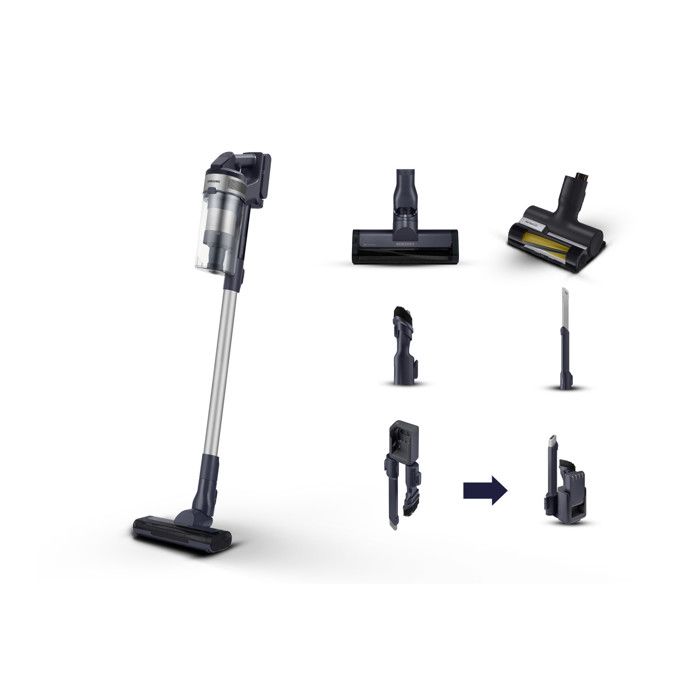 Samsung Aspirapolvere Senza Filo Jet 65 Pet VS15A60AGR5 Nero/Argento 150W 40min