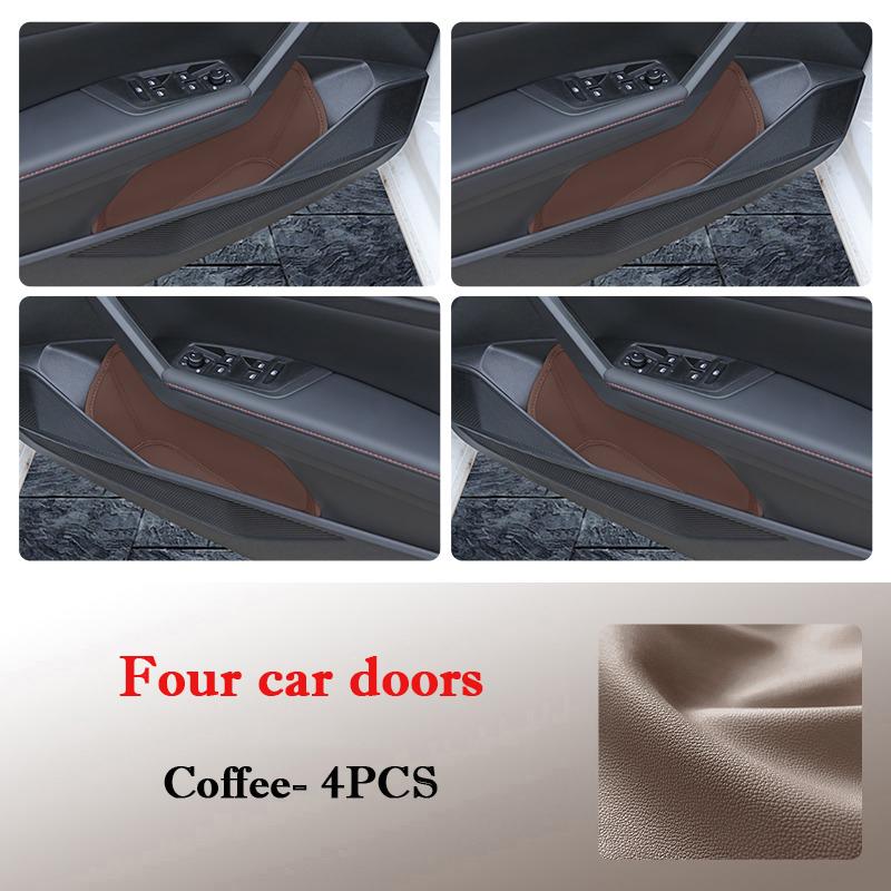 

For Volkswagen Lavida 2018-2026 Car Door Slot Storage Box Leather Protective Pad Cover Glove Box Storage Barrel Interior Storage For Lavid 2025
