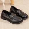 2026 Spring and Autumn Soft Leather Soft Bottom Comfortable Anti Slip Autumn Women's Shoes