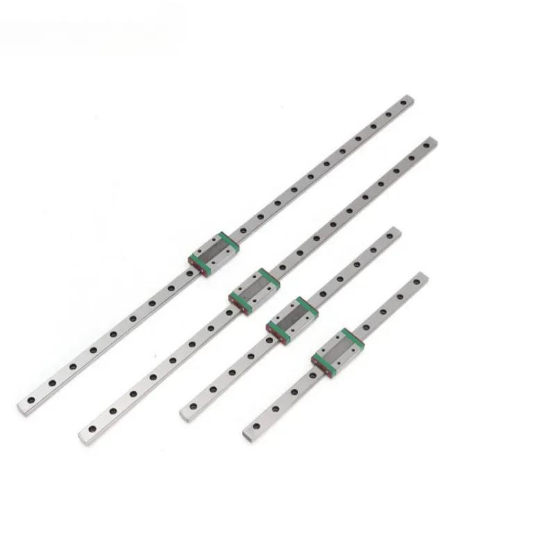 ZEXEF 9mm Linear Guide MGN9 L= 100 200 300 350 400 450 500 600 Mm Linear Rail Way MGN9C or MGN9H Linear SS Block 3d Printer CNC