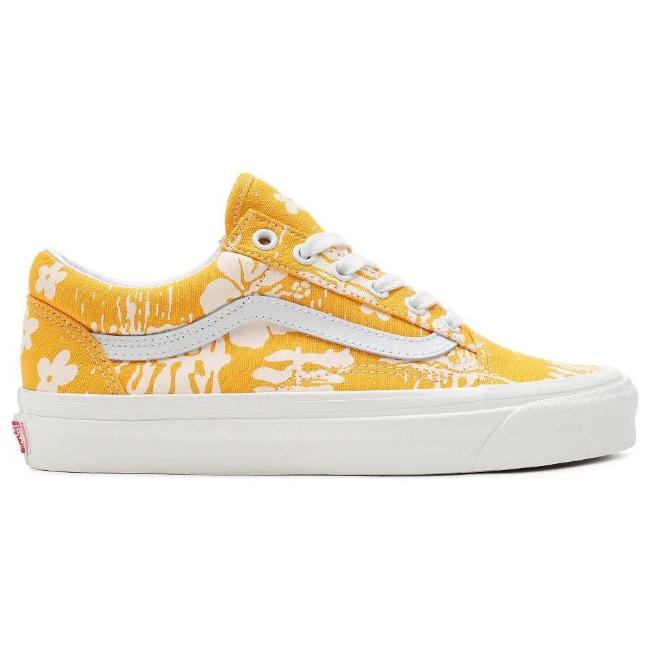 Vans Old Skool Low Top Skate Shoes Unisex Sneakers Orange VN0A4BW3CTR1