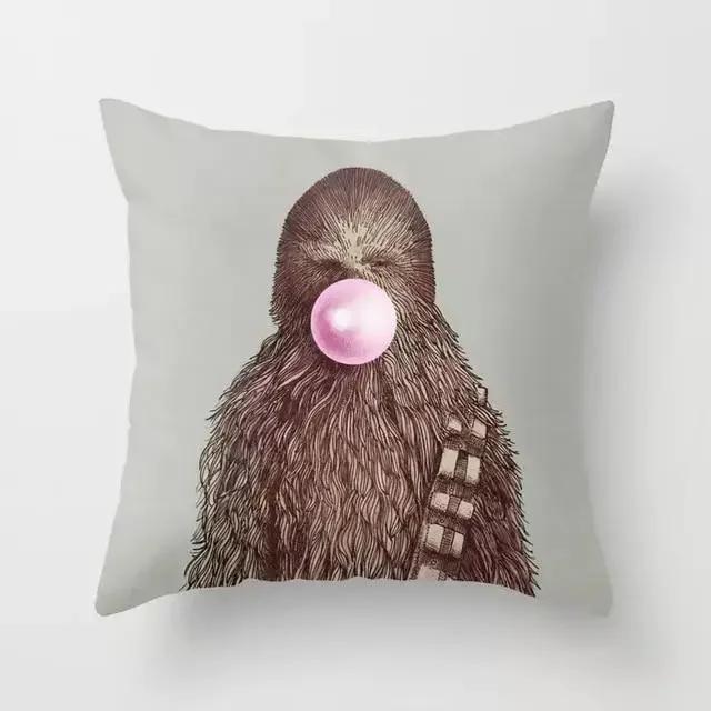 Cartoon Animal Unicorn Decoration Pillowcase Cushion Cover Home Giraffe Sofa Car Llama Alpaca Party