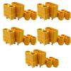 5 Pairs AMASS XT90-S XT90 Anti-Spark Male Female Connector Plug Kit for FPV Racing Drone Multirotor RC Airplane Car Battery