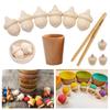Montessori Wooden Clip Teaching Aids Set Sensory Games Parish Count Learning Fine Motor Training Educational Toys For Children