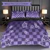1PC Halloween theme pattern Bedding Quilt Set Quilt Cover Pillowcase Home Decoration Birthday Gift (1 * duvet cover + 2 * pillowcase, without core)