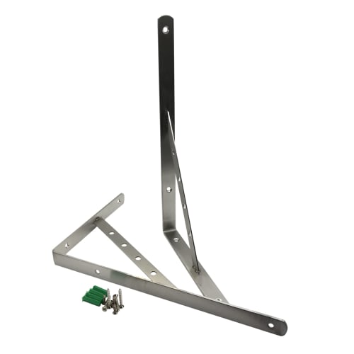 Active Island L-Shaped Stainless Steel Angle Brackets, DIY A950 (350mm Long / 3.3mm Thick)