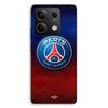 Smartphone Case - MANIACASE - Xiaomi Redmi Note 13 5G - TPU Silicone - Colorful PSG Logo - Black
