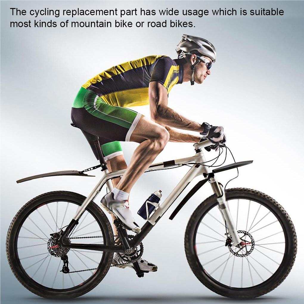 3 Stück Universelle Fahrradschutzbleche Kunststoff Abnehmbarer Schmutzfänger Ersatzteil Radfahren Kratzschutz