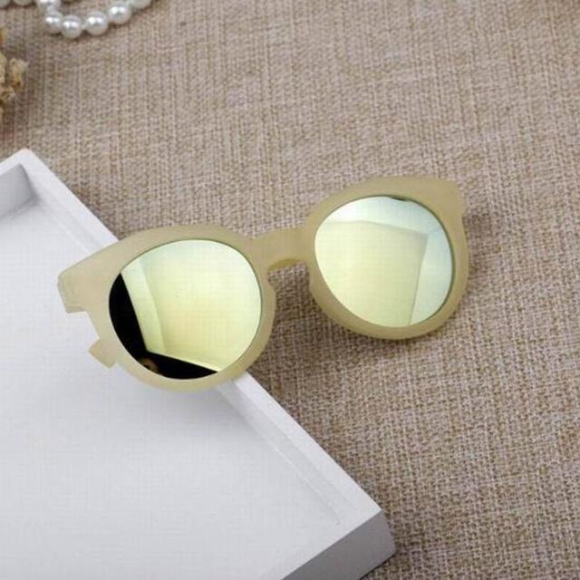 Modemarke Baby Kinder Sonnenbrille Mädchen Schwarz Kinder Sonnenbrille Anti-UV Sonnenschutz Brille Jungen Brille