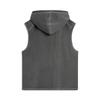 Li Ning Bad Five Einfarbig Kapuzenpullover mit Buchstabenaufdruck Sportweste Herrenwesten Dunkelgrau AVSU459-3