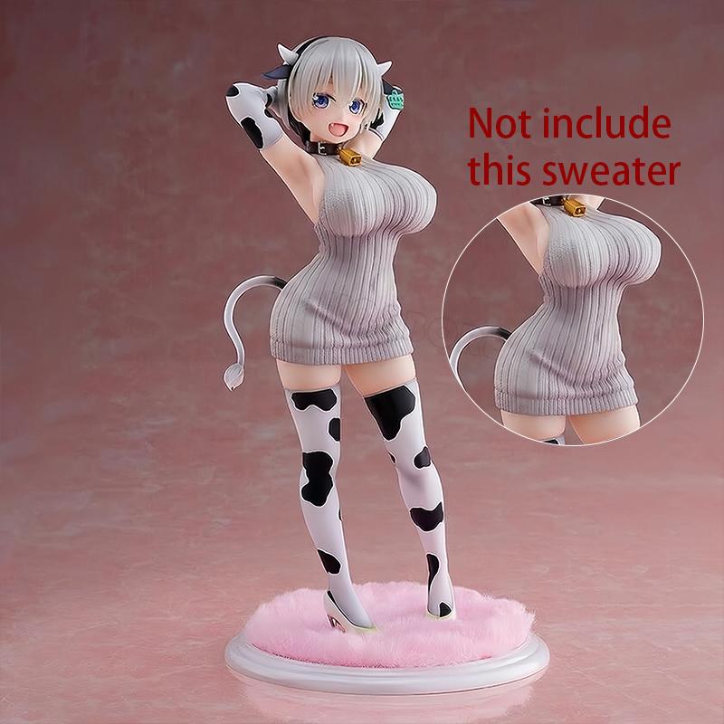 Uzaki-chan Wa Asobitai Uzaki Hana Anime Girl Figure Wants To Hang Out Tsuki Uzaki Cow Bikini Action Figure Model Doll Toy
