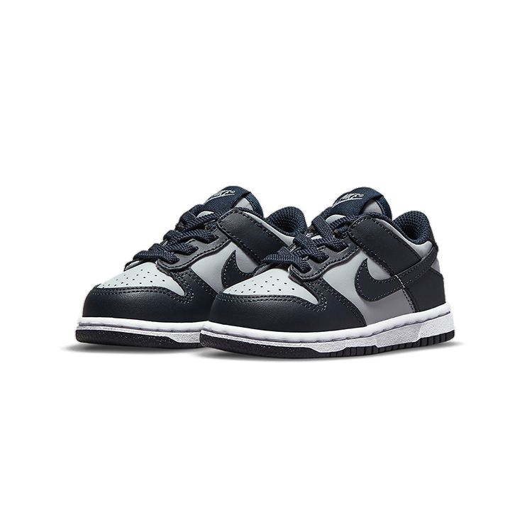 Nike Dunk Low TD Georgetown Baby Sneakers Grey Wolf-Grey Dark-Obsidian CW1589-004