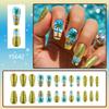 Press On Nail,Fake Nail Stick Glues On Nail False Nail Acrylic Nail Artificial False Nail for DIY Nail Art Designs