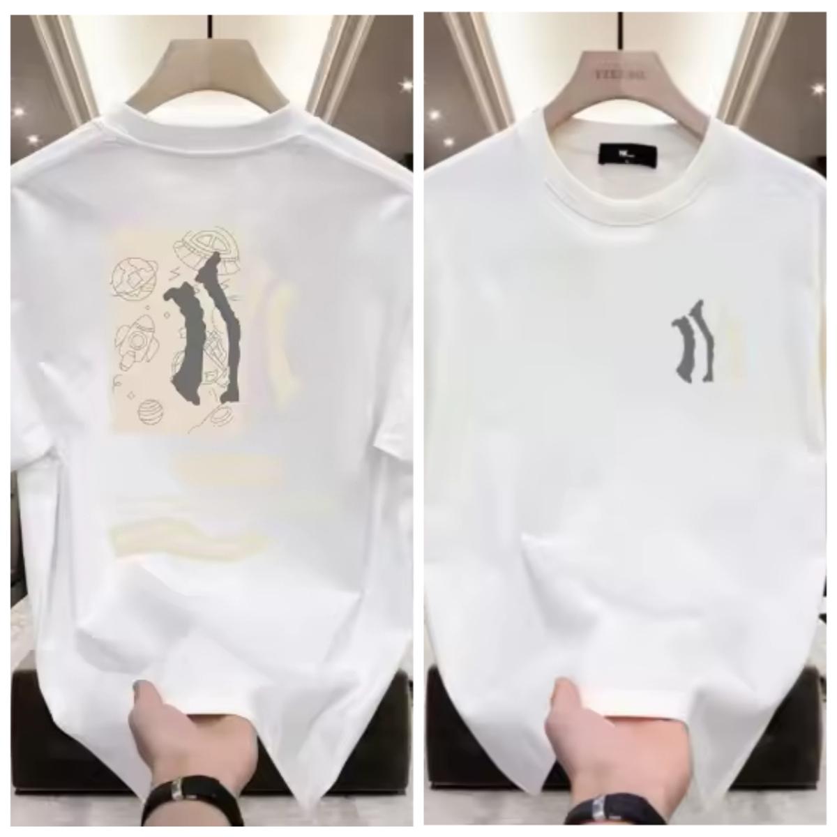 Pure Cotton Loose RoundNeck Trendy Brand ShortSleeved TShirt For Unisex New Style AmericanStyle Summer ShortSleeved Top Trendy S