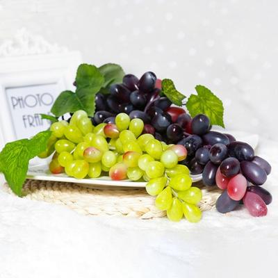 Yousheng Artificial Grape Frosted Design Realistico Non Appassisce Simulazione di Gomma Pianta Finta Frutta Prop Decorazione per la Casa