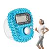 new Electronic Finger Counter Hand Counter Clicker Manual Digital Finger Counter Pitch Counters Mini LCD Display Electronic new