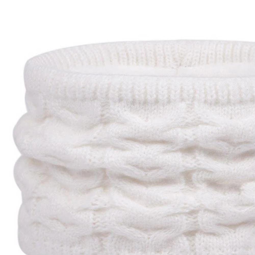 Solid Color Women Hat Scarf Gloves Set Beanie Hat Women's Winter Accessories Set Winter Season
