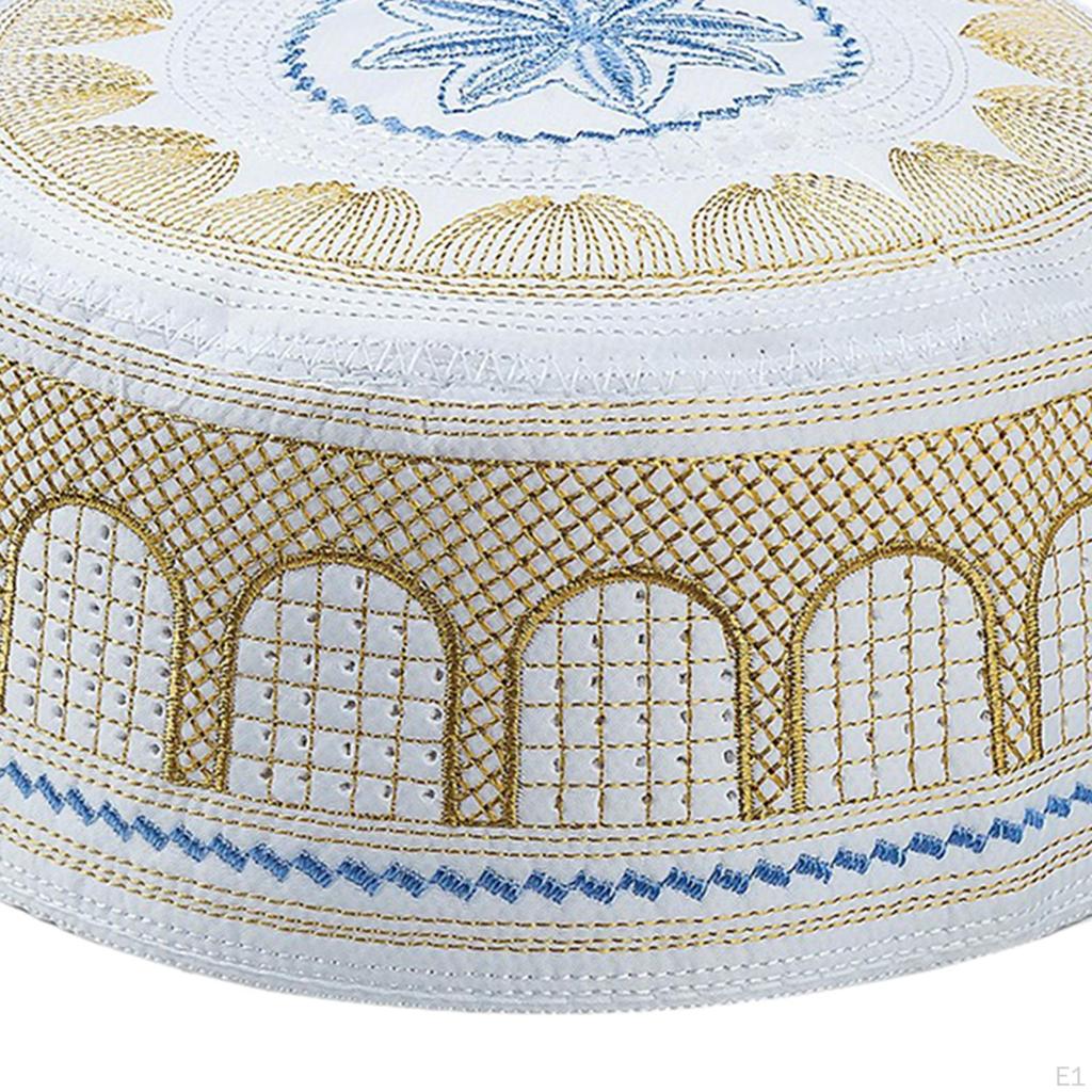 Mens Prayer Hat Structured Turkish Beanie Topi Gift for Men, Breathable and Comfortable