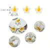 12-Piece Set of Small Hair Clips, Fringe Clips, Flower Hair Claws, Hair Accessories for Women and Girls, Suitable for Prom Dresses, Daily Wear,