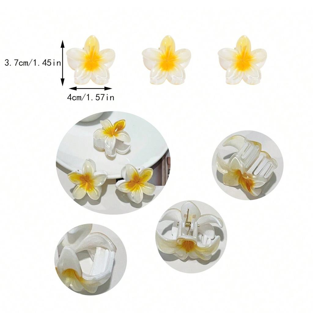 12-Piece Set of Small Hair Clips, Fringe Clips, Flower Hair Claws, Hair Accessories for Women and Girls, Suitable for Prom Dresses, Daily Wear,
