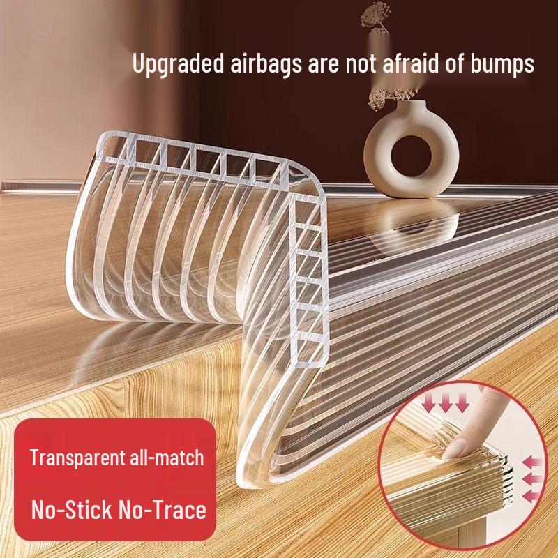 

Полый прозрачный уголок для стола с воздушной подушкой: Утолщенная, Без следов, Безопасность от столкновений для детей Bestseller [3.8cm Wide, 5mm Thick]