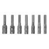 7 Stück Magnetische Sechskantnuss Sechskantschaft Schraubendreherbit für Bohrmaschine Effiziente Schraubeninstallation oder -entfernung