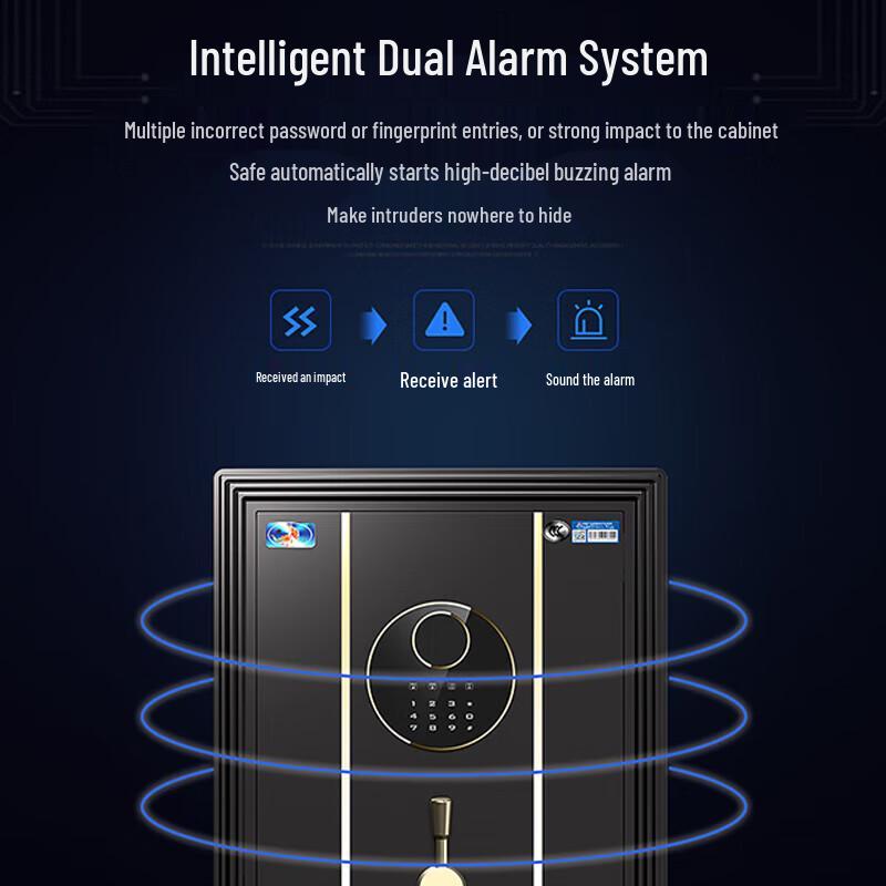 TIGER Voyage Series Fingerprint & Vein Recognition Home & Office Safe