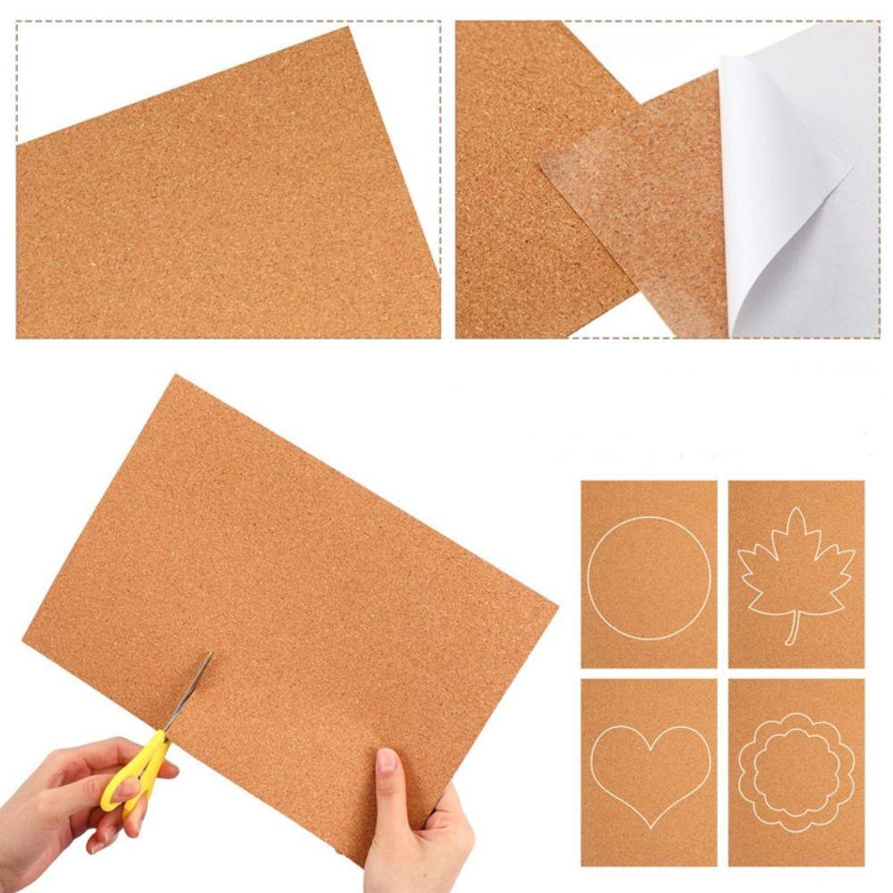1m Self-Adhesive Cork Roll 2mm Thick Square Cork Pad Cork Board