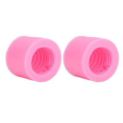 2pcs Fondant Molds Pink Reliable Durable Elastic Soft Washable Convenient Practical Decorative