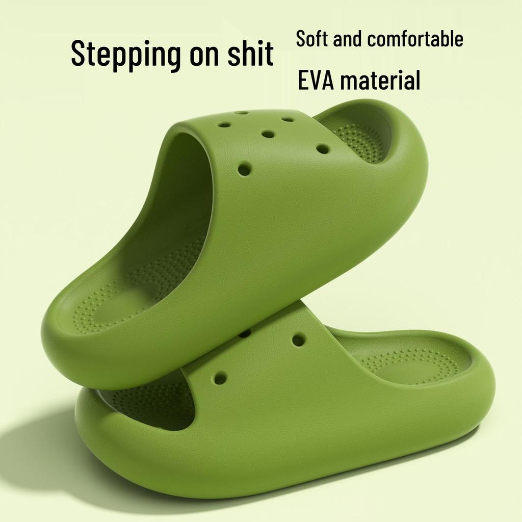 Boys' and Girls' Thick-Soled Slippers, Summer Parent-Child Style for Home and Bath, Medium To Large Sizes