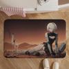 Game-NieR AutomataS Floor Mat Soft Non-Slip Bath Mat, Bedside Carpet, Absorbent Doormat for Home