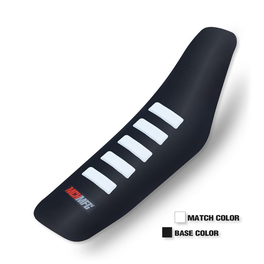 MCHMFG Rib Ribbed Gripper Seat Cover in Waterproof Set Protection Antislip Upset Apply to For SXF EXC KXF CRF YZF WR TC TE