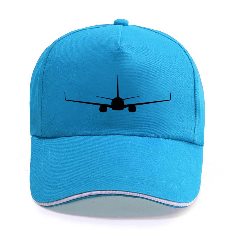New Baseball Hat Boeing Plane Print Highquality Unisex Women Hat Casual Fashion Unisex Baseball Caps Snapback Hats