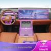 Transparent TPU Protective Film for 2025-2026 Geely Galaxy M9 Console and Gear Shift Interior Modifications