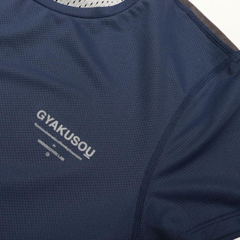 Nike Dri-Fit Breathable Casual Crew Neck Short Sleeve T-Shirt Women Tops Blue Black 811241-440