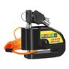 Alarm with Reminder Cable, Anti Motorcycle Padlock Waterproof, Durable To Use