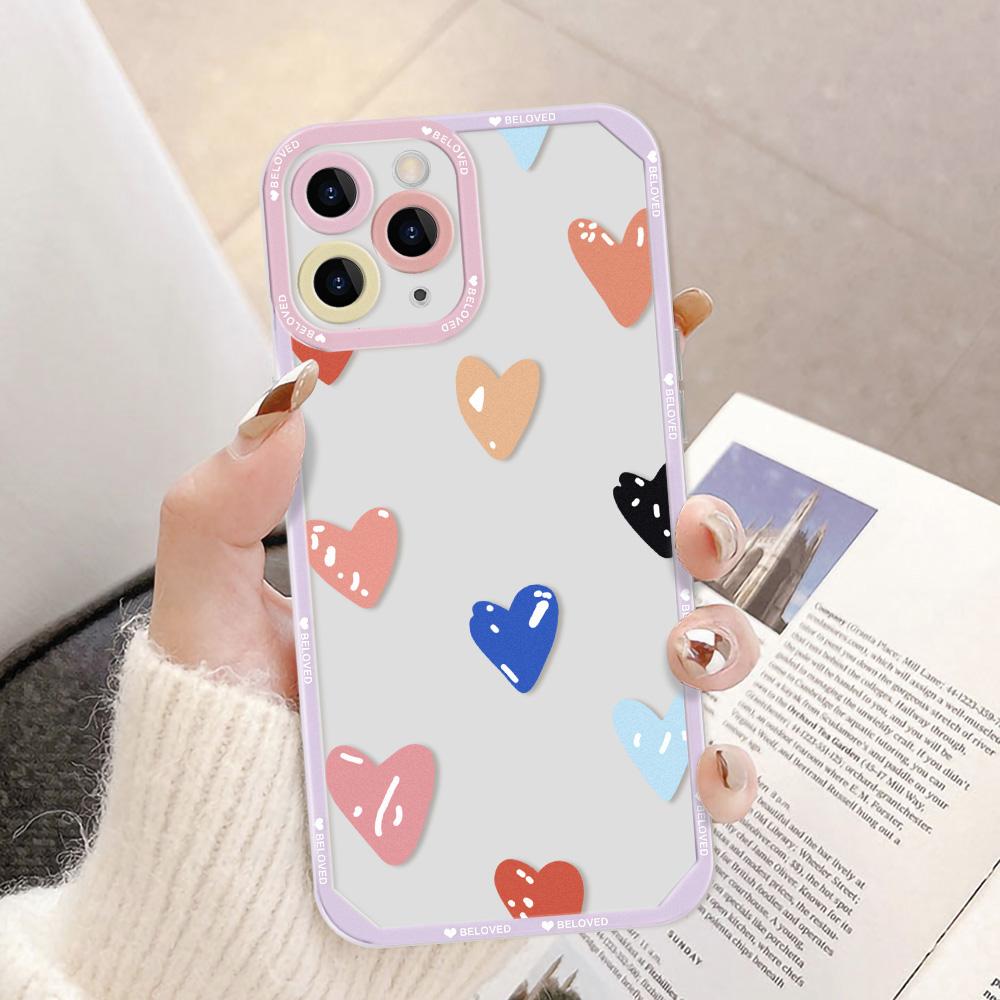 Husa de telefon pentru iPhone 11 13 XR 15 14 Pro Max iPhone 12 16 7 8 Plus XS Max Samsung A15 A55 A05 A54 Redmi 12 13C Note 13 9 10 OPPO A16 A18 Vivo Y17S Y12