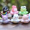 Adorable Resin Animal Figurines Featuring Cute Penguin Puppy And Frog Perfect For Gifts