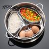 Non Stick Cooking Rack Stainless Steel Steaming Plate Fan Shaped Divided Steam Rack Durable Metal Food Divider Heat Resistant Culinary Tool