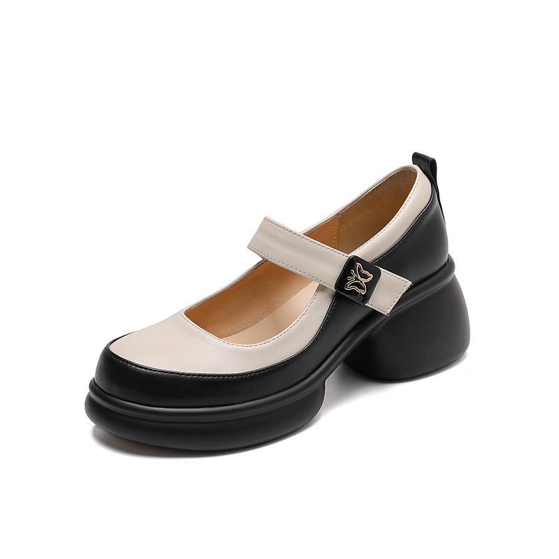 

Женские туфли-лодочки на высоком каблуке, весенне-летние новинки, на толстом каблуке, больших размеров, с открытым верхом, в цветовой гамме, повседневные, на мягкой подошве 43