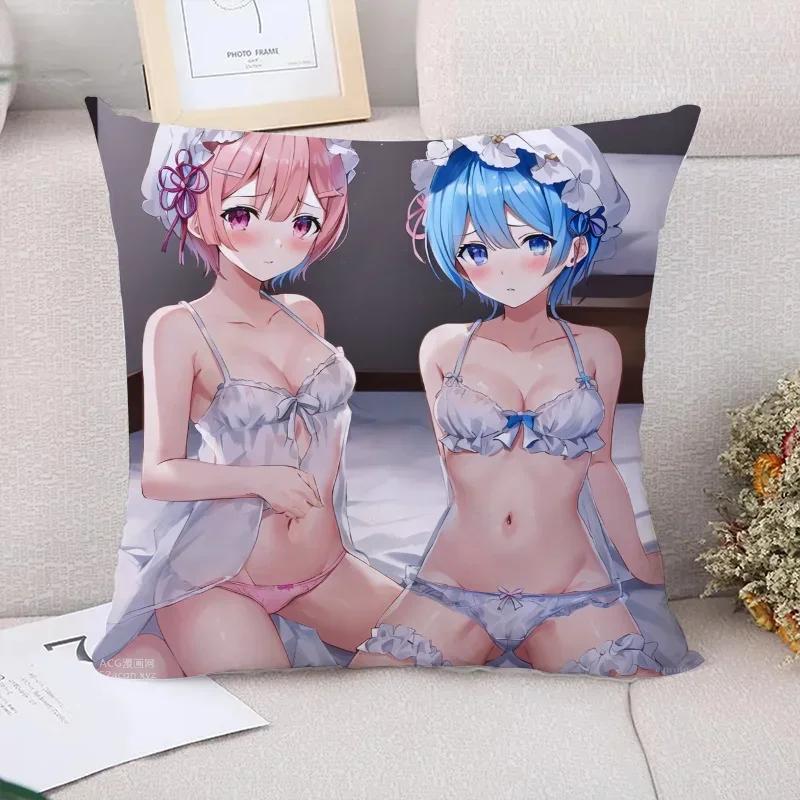 Decorative Pillowcases  REM Cushion Cover X X Cushions Covers for Bed Pillows Car Decoration Pillow Cases Sofa