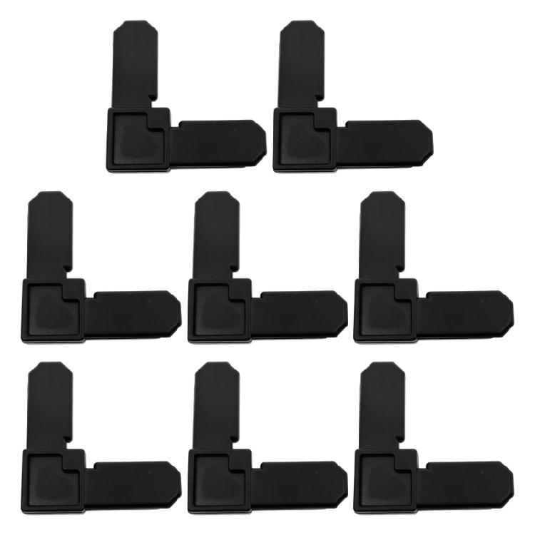 Plastic Window Screen Repair Set 5/16X3/4Inch Window Screen Frame Corner Connector Plastic Right Angles Corner Bracket