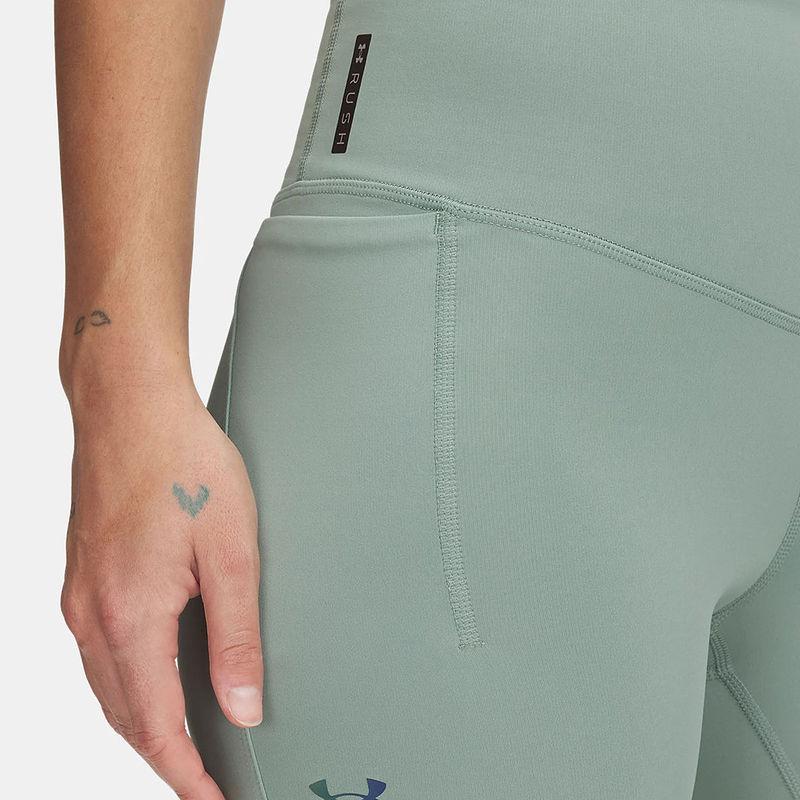 Under Armour Comfortable Mid-Rise Casual Breathable Slim Fit Sports Pants Women Pants Green 1389871-348