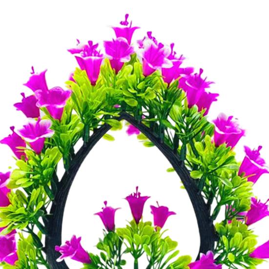 Artificial Bonsai Realistic Fresh-keeping Plastic Elegant Fake Wedding Lily Flower with Pot