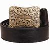 Retro Women Belt Metal Buckle Weave Arabesque Floral Pattern Belts Jeans Trend Punk Rock Decoration Waistband Gift For Women